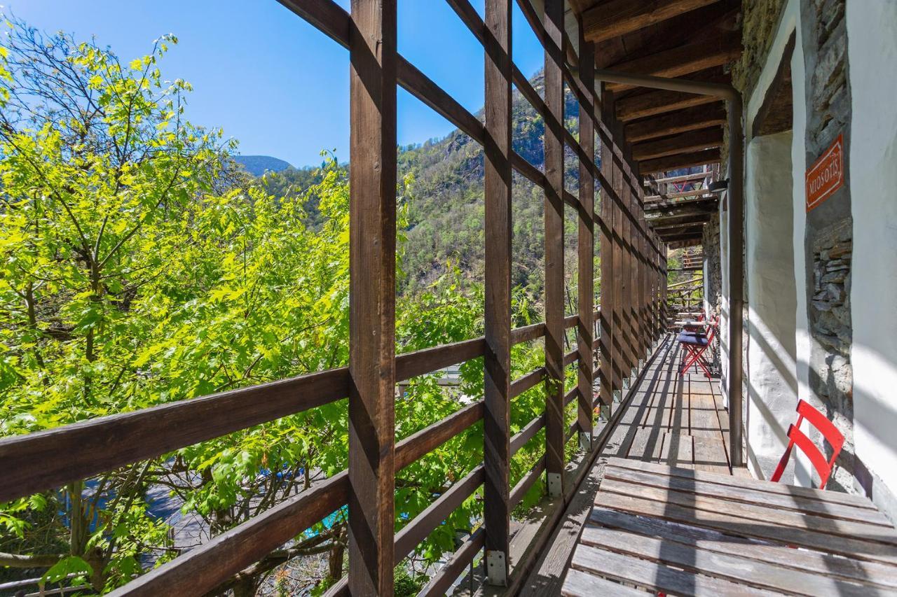 Rustici Della Verzasca Ferien Wohnungen Vogorno Exterior photo