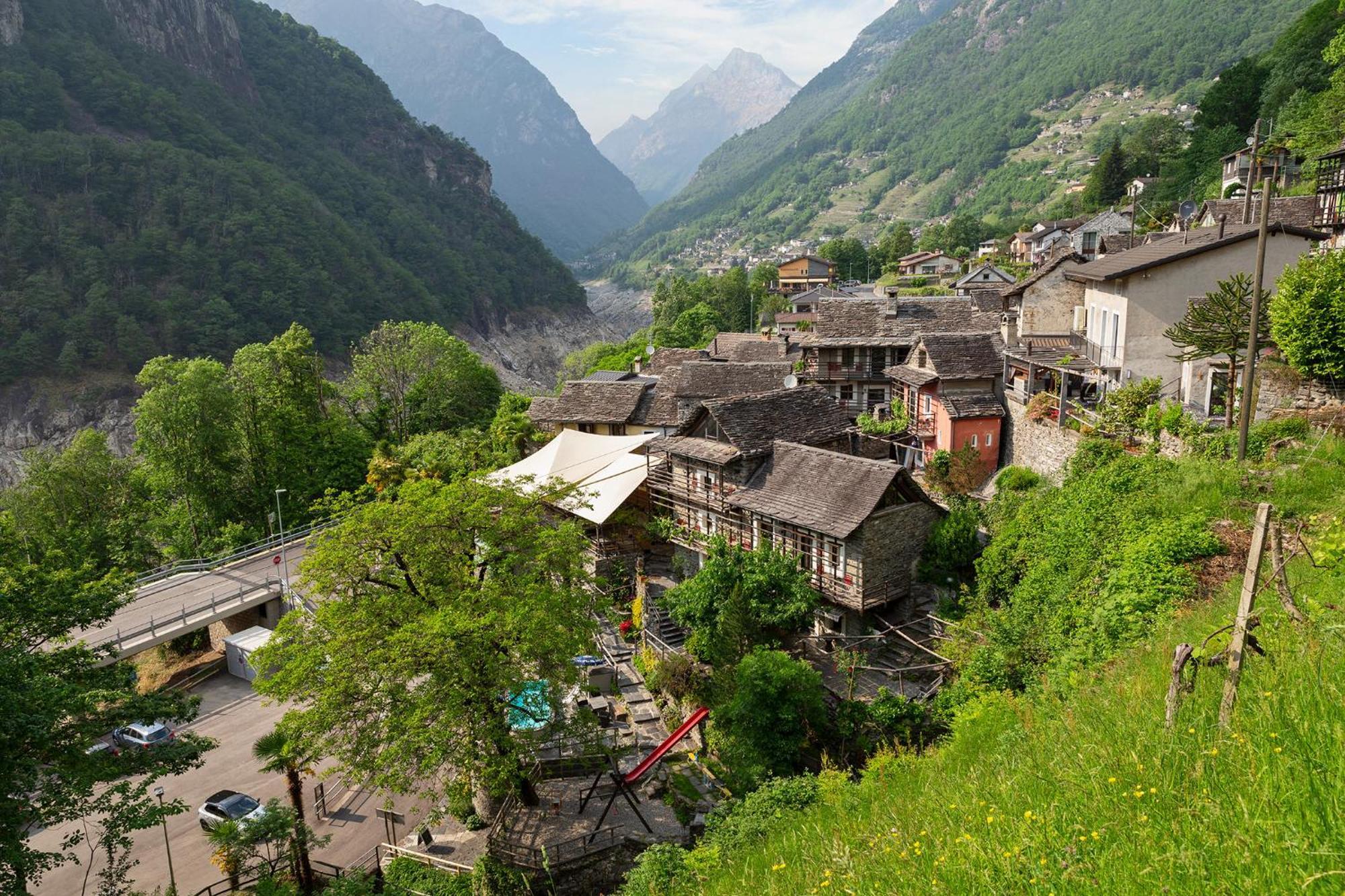 Rustici Della Verzasca Ferien Wohnungen Vogorno Exterior photo